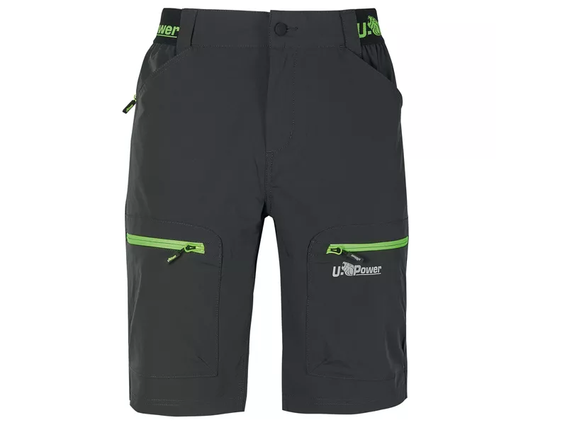 Bermuda da Lavoro Ares U-Power - Taglia XL - FU280RL-XL (Grigio e Verde)