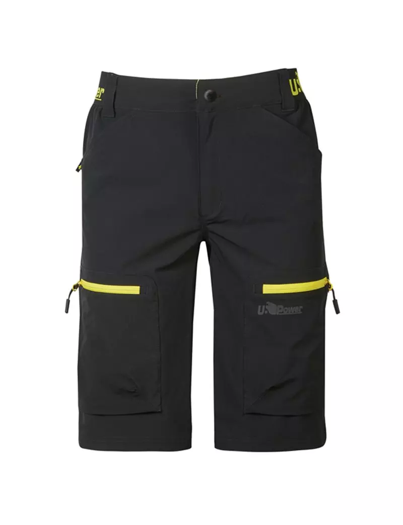Bermuda da Lavoro Ares U-Power - Taglia XL - FU280BC-XL (Nero e Giallo) Bermuda da Lavoro Ares U-Power - Taglia XL - FU280BC-XL (Nero e Giallo)