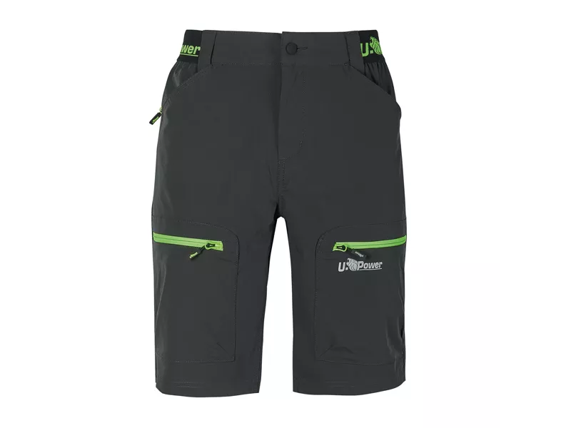 Bermuda da Lavoro Mercury U-Power - Taglia L - FU196RL-L (Grigio e Verde)