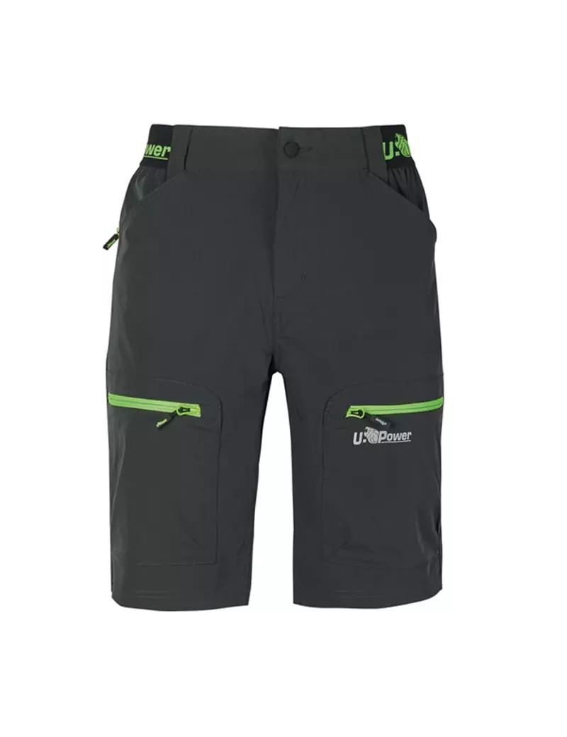 Bermuda da Lavoro Mercury U-Power - Taglia L - FU196RL-L (Grigio e Verde) Bermuda da Lavoro Mercury U-Power - Taglia L - FU196RL-L (Grigio e Verde)
