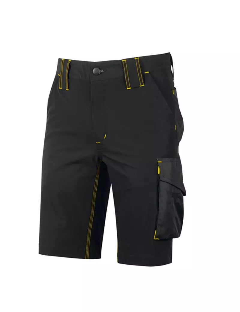 Bermuda da Lavoro Mercury U-Power - Taglia L - FU196BC-L (Nero e Giallo) Bermuda da Lavoro Mercury U-Power - Taglia L - FU196BC-L (Nero e Giallo)
