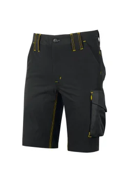 Bermuda da Lavoro Mercury U-Power - Taglia M - FU196BC-M (Nero e Giallo)