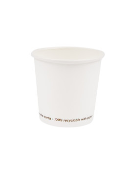 Bicchiere in Carta SignorBio - 75 ml - PGC006BIO50C (Bianco Conf. 50)