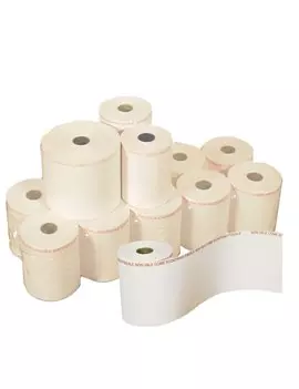 Rotolo in Carta Chimica 2 Copie per POS Sabacart - 57 mm x 20 m - 15325702012BX (Conf. 10)