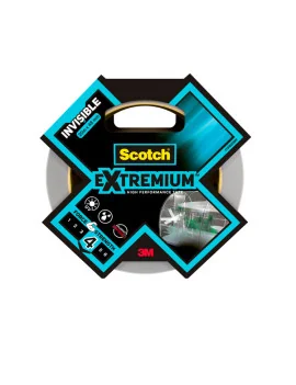 Nastro Adesivo Extra Resistente Extremium Invisible Scotch 3M - 48 mm x 20 m - 7100205700 (Trasparente)