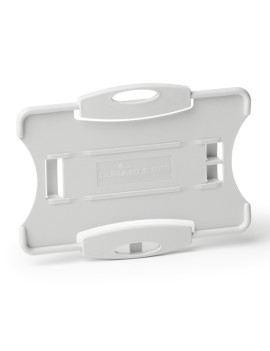 Portabadge Eco Durable - 5,4x8,7 cm - 1 Tessera - 8988-10 (Grigio Conf. 10)