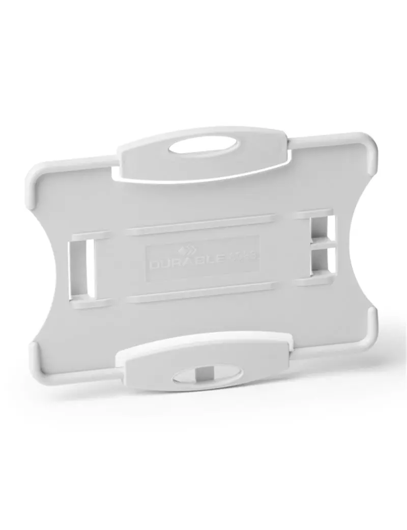 Portabadge Eco Durable - 5,4x8,7 cm - 1 Tessera - 8988-10 (Grigio Conf. 10) Portabadge Eco Durable - 5,4x8,7 cm - 1 Tessera - 8988-10 (Grigio Conf. 10)