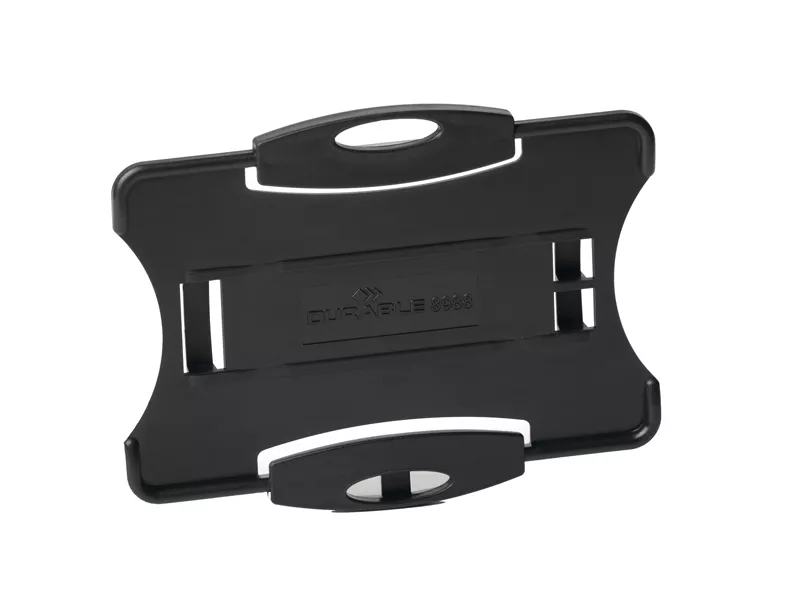 Portabadge Eco Durable - 5,4x8,7 cm - 1 Tessera - 8988-01 (Nero Conf. 10)