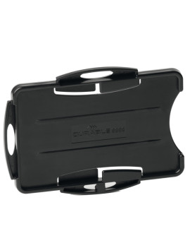 Portabadge Eco Durable - 5,4x8,7 cm - 2 Tessere - 8989-01 (Nero Conf. 10)