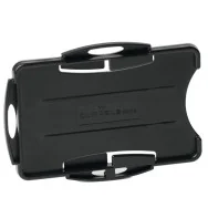 Portabadge Eco Durable - 5,4x8,7 cm - 2 Tessere - 8989-01 (Nero Conf. 10)