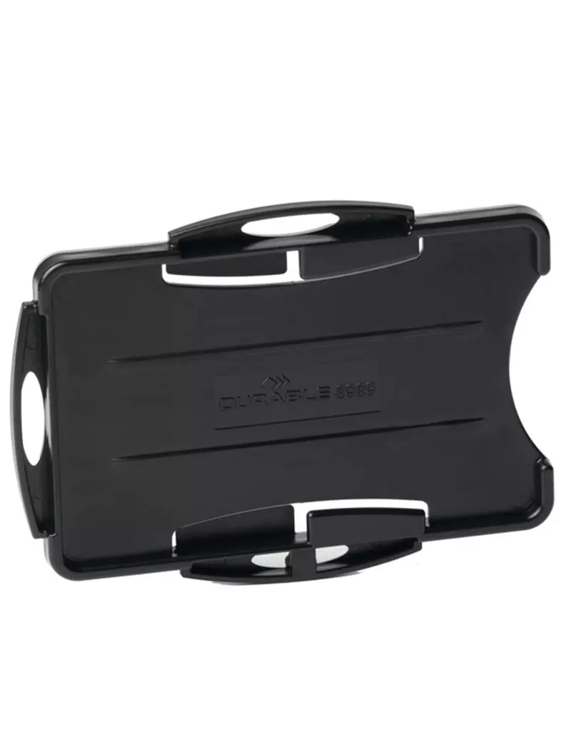 Portabadge Eco Durable - 5,4x8,7 cm - 2 Tessere - 8989-01 (Nero Conf. 10) Portabadge Eco Durable - 5,4x8,7 cm - 2 Tessere - 8989-01 (Nero Conf. 10)
