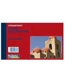 Blocco Buoni di Consegna Data Ufficio - 17,6x10 cm - 100 Fogli - DU161420000 (Conf. 5)