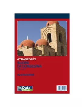 Blocco Buoni di Consegna Data Ufficio - 14,8x21,5 cm - 100 Fogli - DU164420000 (Conf. 5)