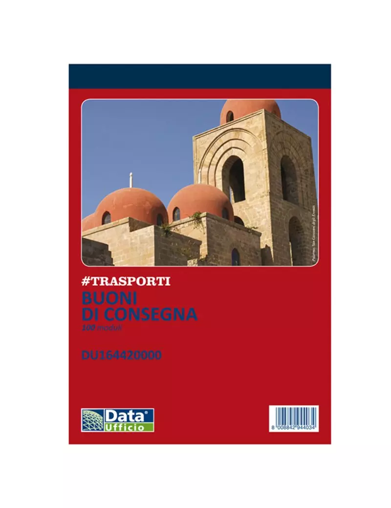 Blocco Buoni di Consegna Data Ufficio - 14,8x21,5 cm - 100 Fogli - DU164420000 (Conf. 5) Blocco Buoni di Consegna Data Ufficio - 14,8x21,5 cm - 100 Fogli - DU164420000 (Conf. 5)
