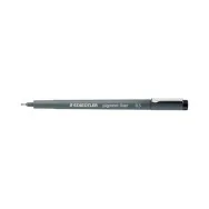Fineliner a Punta Graduata Pigment Liner 308 Staedtler - 0,2 mm - 308029 (Nero Conf. 10)