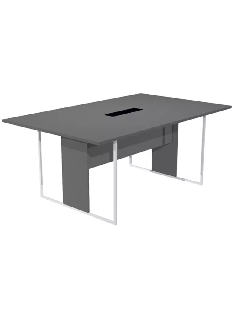 Tavolo Riunioni Essence Artexport - Gamba Bianca - 180x110x74,4 cm - 425-TOP-T-AN-FC (Antracite) Tavolo Riunioni Essence Artexport - Gamba Bianca - 180x110x74,4 cm - 425-TOP-T-AN-FC (Antracite)