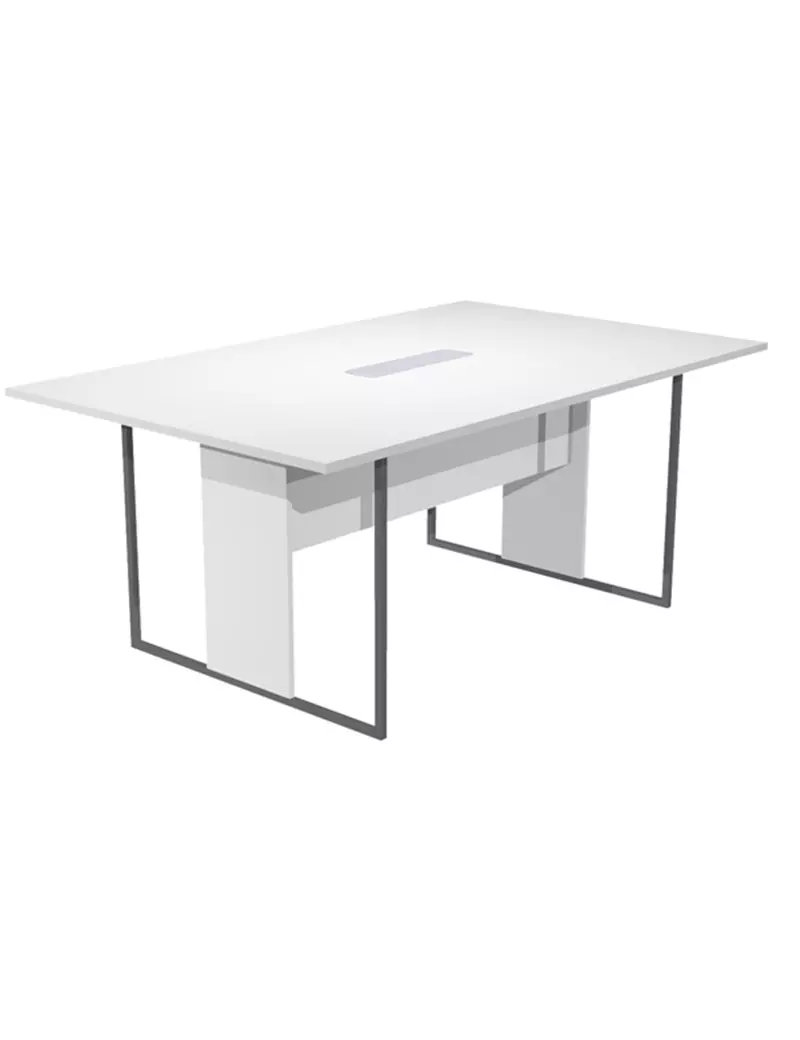 Tavolo Riunioni Essence Artexport - Gamba Antracite Opaco - 180x110x74,4 cm - 425-TOP-3-AF-EA (Bianco) Tavolo Riunioni Essence Artexport - Gamba Antracite Opaco - 180x110x74,4 cm - 425-TOP-3-AF-EA (Bianco)