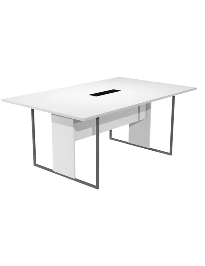 Tavolo Riunioni Essence Artexport - Gamba Antracite Opaco - 180x110x74,4 cm - 425-TOP-3-AF-FC (Bianco) Tavolo Riunioni Essence Artexport - Gamba Antracite Opaco - 180x110x74,4 cm - 425-TOP-3-AF-FC (Bianco)