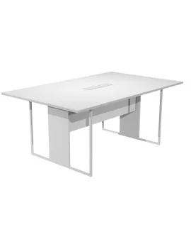 Tavolo Riunioni Essence Artexport - Gamba Bianca - 180x110x74,4 cm - 425-TOP-3-AF-FC (Bianco)