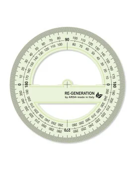 Goniometro Linea Re-Generation Arda - 360° - 12 cm - RE36012 (Fumè Trasparente)