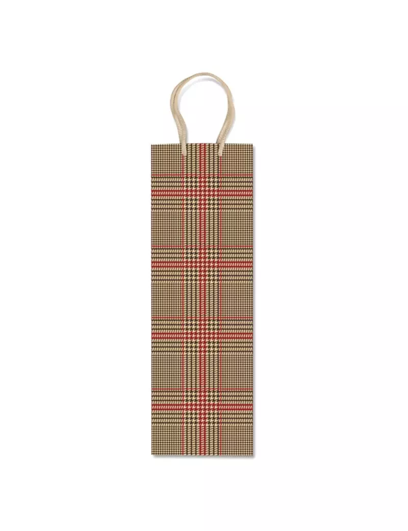 Shopper Portabottiglie Rex Sadoch - 12x9x37 cm - SDN12-085F (Fantasia Scozzese Conf. 10) Shopper Portabottiglie Rex Sadoch - 12x9x37 cm - SDN12-085F (Fantasia Scozzese Conf. 10)