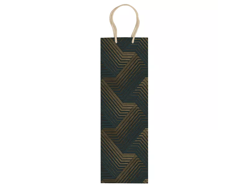 Shopper Portabottiglie Rex Sadoch - 12x9x37 cm - SDN12-076G (Fantasia Conf. 10)