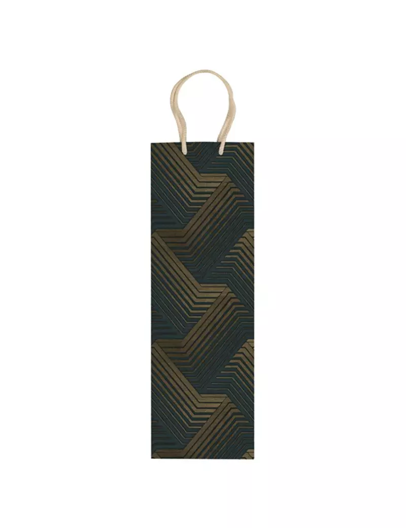Shopper Portabottiglie Rex Sadoch - 12x9x37 cm - SDN12-076G (Fantasia Conf. 10) Shopper Portabottiglie Rex Sadoch - 12x9x37 cm - SDN12-076G (Fantasia Conf. 10)