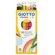 Matite Colorate Colors Giotto Fila - 3 mm - F278300 (Assortiti Conf. 12)