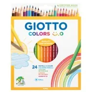 Matite Colorate Colors Giotto Fila - 3 mm - F278400 (Assortiti Conf. 24)