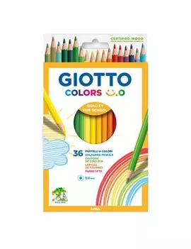Matite Colorate Colors Giotto Fila - 3 mm - F278500 (Assortiti Conf. 36)