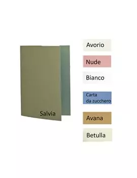 Carta Colorata Prefustellata Kartos - A4 - 250 g - 11,7x17 cm - 03330200 (Avorio Liscio Conf. 10)