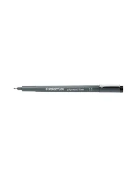 Fineliner a Punta Graduata Pigment Liner 308 Staedtler - 0,8 mm - 308089 (Nero Conf. 10)