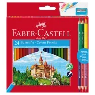 Matite Colorate Eco Il Castello Faber Castell - 3 mm - 110312 (Assortiti Conf. 24+3)