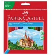 Matite Colorate Eco Il Castello Faber Castell - 3 mm - 110348 (Assortiti Conf. 48)