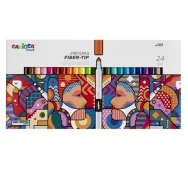 Pennarelli Prisma Carioca - 3,7 mm - 45207 (Assortiti Conf. 24)