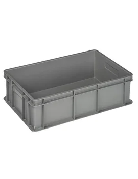 Cassa Industriale Europa Mobil Plastic - 60x40x17 cm - 32 Litri - 4417-GRI (Grigio)