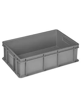 Cassa Industriale Europa Mobil Plastic - 60x40x17 cm - 32 Litri - 4417-GRI (Grigio)