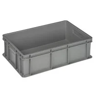 Cassa Industriale Europa Mobil Plastic - 60x40x17 cm - 32 Litri - 4417-GRI (Grigio)