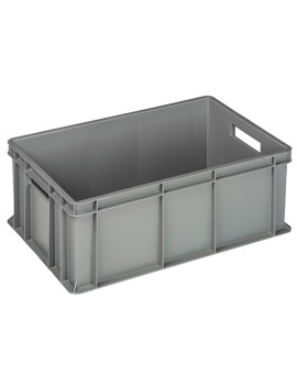 Cassa Industriale Europa Mobil Plastic - 60x40x22 cm - 42 Litri - 4422-GRI (Grigio)