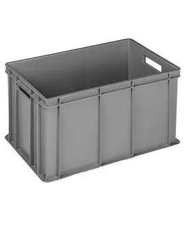 Cassa Industriale Europa Mobil Plastic - 60x40x32 cm - 64 Litri - 4432-GRI (Grigio)