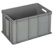 Cassa Industriale Europa Mobil Plastic - 60x40x32 cm - 64 Litri - 4432-GRI (Grigio)