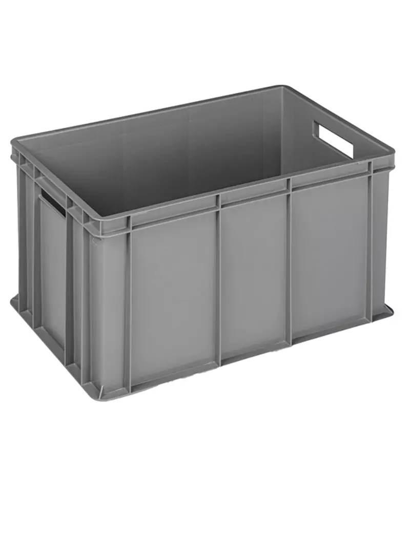 Cassa Industriale Europa Mobil Plastic - 60x40x32 cm - 64 Litri - 4432-GRI (Grigio) Cassa Industriale Europa Mobil Plastic - 60x40x32 cm - 64 Litri - 4432-GRI (Grigio)