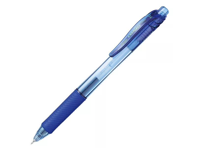 Penna Roller a Scatto Energel XBLN Pentel - 0,4 mm - BLN104-CX (Blu)
