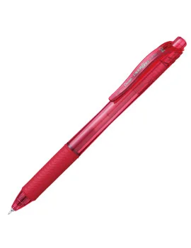 Penna Roller a Scatto Energel XBLN Pentel - 0,4 mm - BLN104-BX (Rosso)