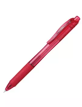 Penna Roller a Scatto Energel XBLN Pentel - 0,4 mm - BLN104-BX (Rosso)