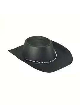 Cappello Cowboy in Gomma (Nero)