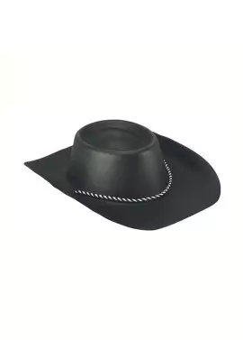 Cappello Cowboy in Gomma (Nero)