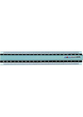 Doppiodecimetro Linea Profil Arda - 20 cm - 18420 (Alluminio)