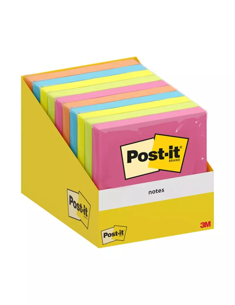 Post-it Notes 3M - 76x76 mm - 7100317840 (Assortiti Conf. 10) Post-it Notes 3M - 76x76 mm - 7100317840 (Assortiti Conf. 10)