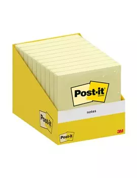 Post-it Notes 6820-CY-W10 3M - 76x76 mm - 7100317841 (Giallo Canary Conf. 10)